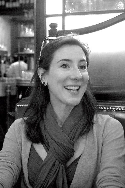 Catherine Willis, black and white portrait